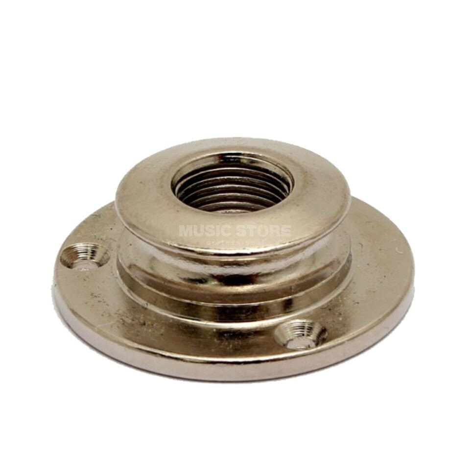 Göldo J300N 3-Hole Jack Plate 6.3mm (Nickel)