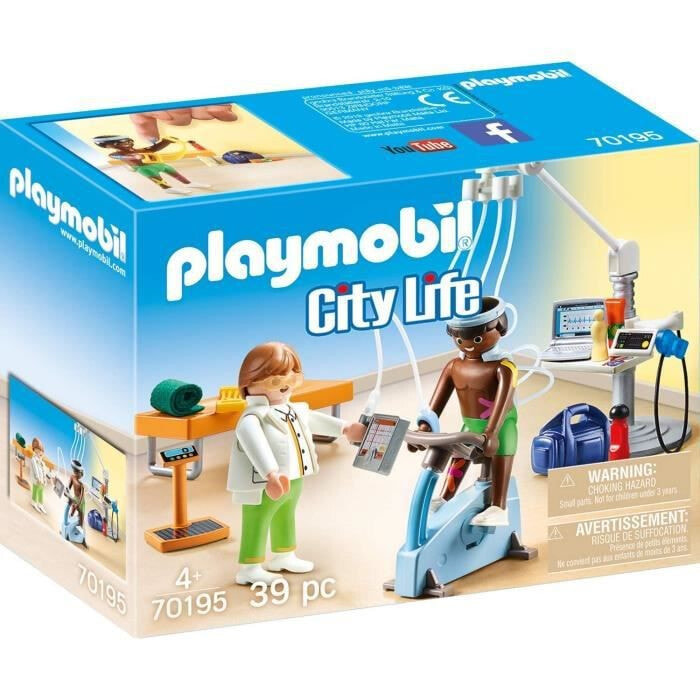 Конструктор Playmobil City Life 70195 Физиотерапевт