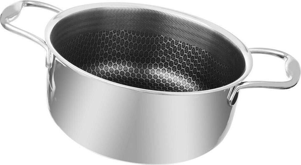 NAVA Garnek stalowy z powłoką nieprzywierającą premium COOKCELL ORION 20 cm 2,75 l