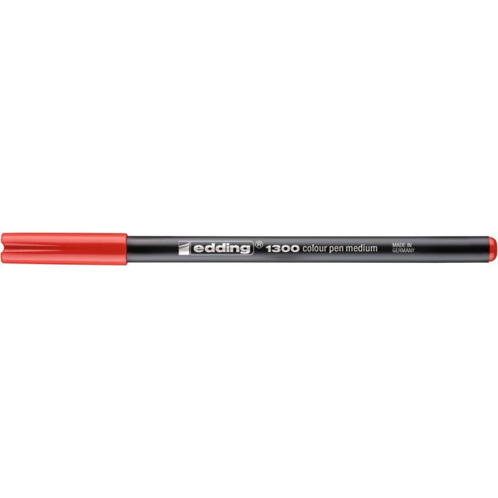 EDDING 1300 2.0mm rot Rund Faserstift