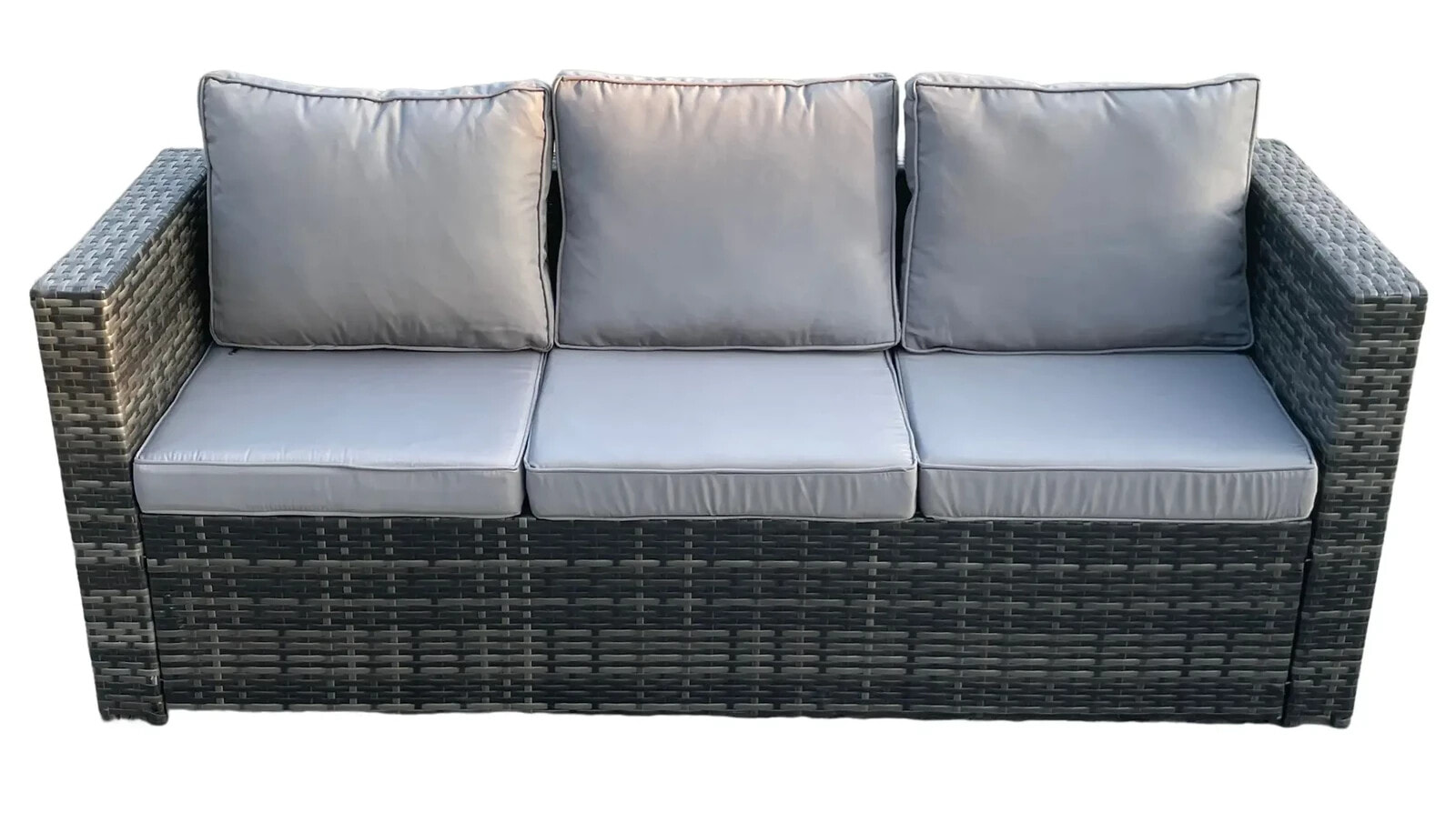 3 Sitzer Rattan Sofa Gartenmöbel