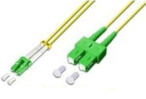 Lightwin LC/APC-SC/APC OS2 5m волоконно-оптический кабель SC/APC Желтый LDP-09 LC/APC-SC/APC 5.0