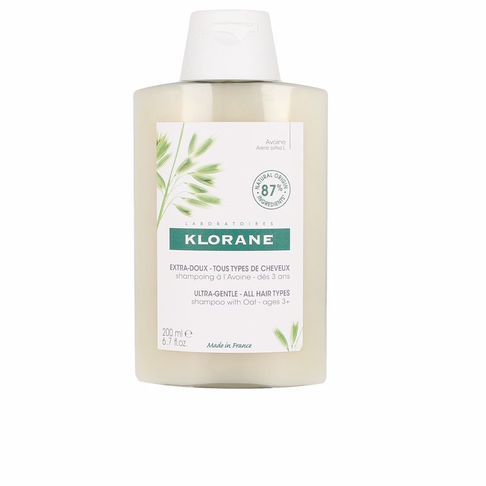 Klorane Ultra-Gentle Ультра-нежный  шампунь с овсяным молоком 200 мл