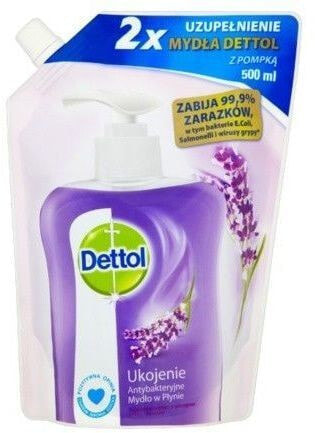 Dettol Antybakteryjne Mydło w Płynie Ukojenie Zapas do pompki 500ml