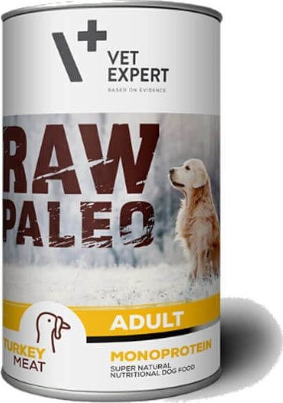 VET EXPERT VETEXPERT RAW PALEO Adult Monobiałkowa Turkey INDYK 400g