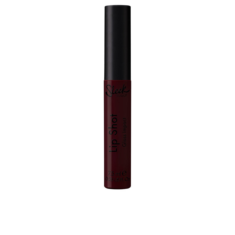 Sleek Lip Shot Gloss Impact Dark Instinct Стойкий блеск для губ с сияющим покрытием