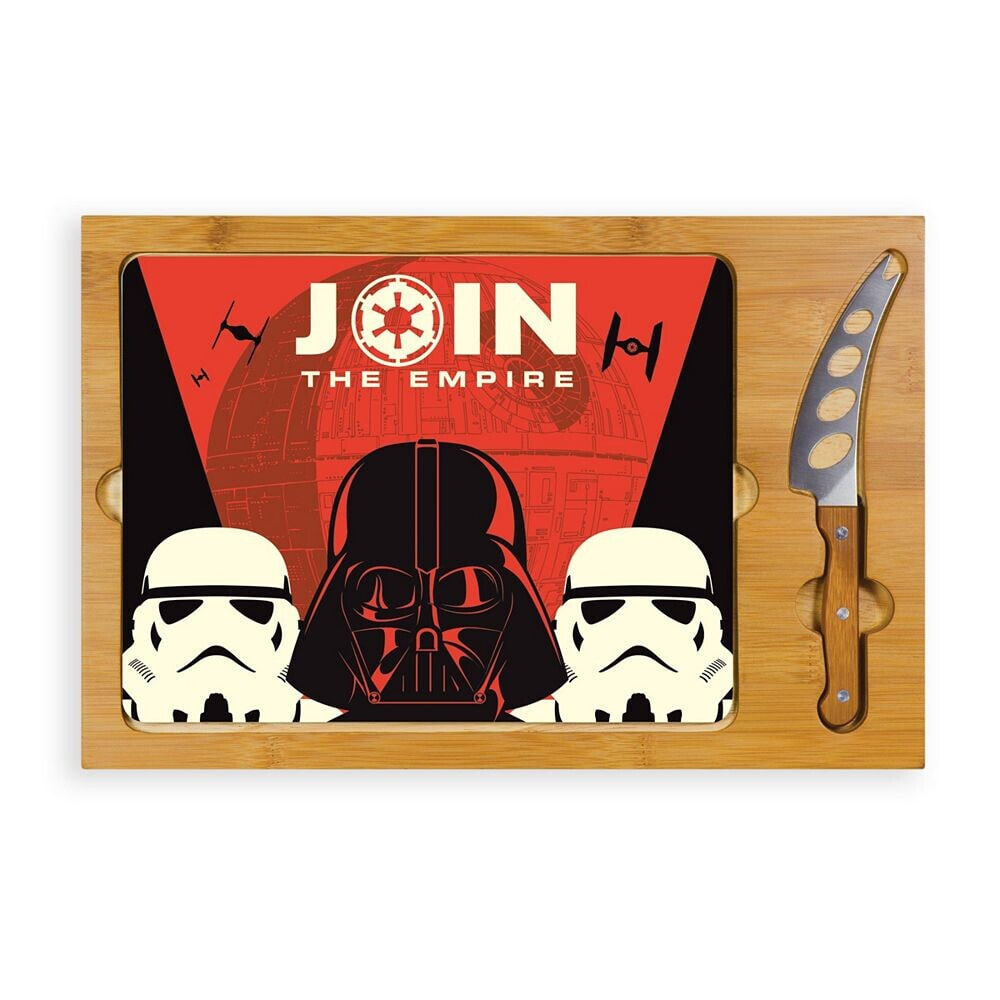 Disney star Wars Empire Icon-Glass Top Tray and Knife Set