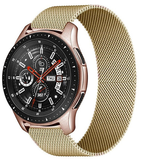 Браслет для Samsung Galaxy Watch - золото 20 мм