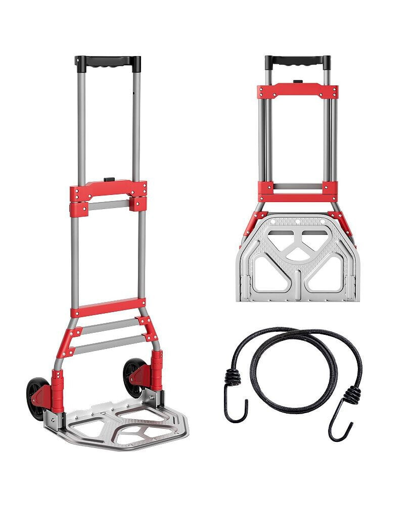 SUGIFT folding Hand Truck with Telescoping Handle and Wheels