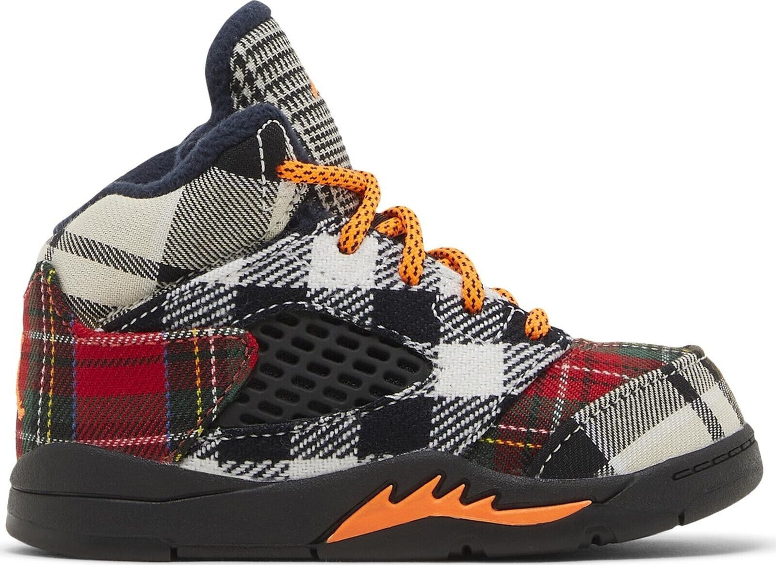 [FD4813-008] Toddlers Air Jordan Retro 5 'Plaid' (TD)