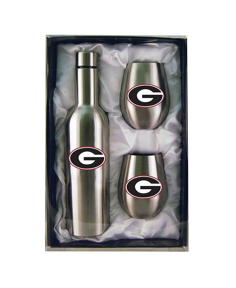 Memory Company georgia Bulldogs 28 oz Stainless Steel Bottle and 12 oz Tumblers Set