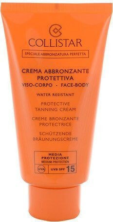 Collistar Protective Tanning Cream SPF15  Солнцезащитный крем для загара 150 мл
