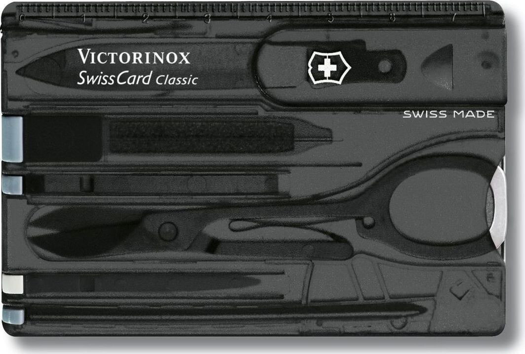Нож или мультитул для туризма Victorinox Victorinox SWISSCARD black