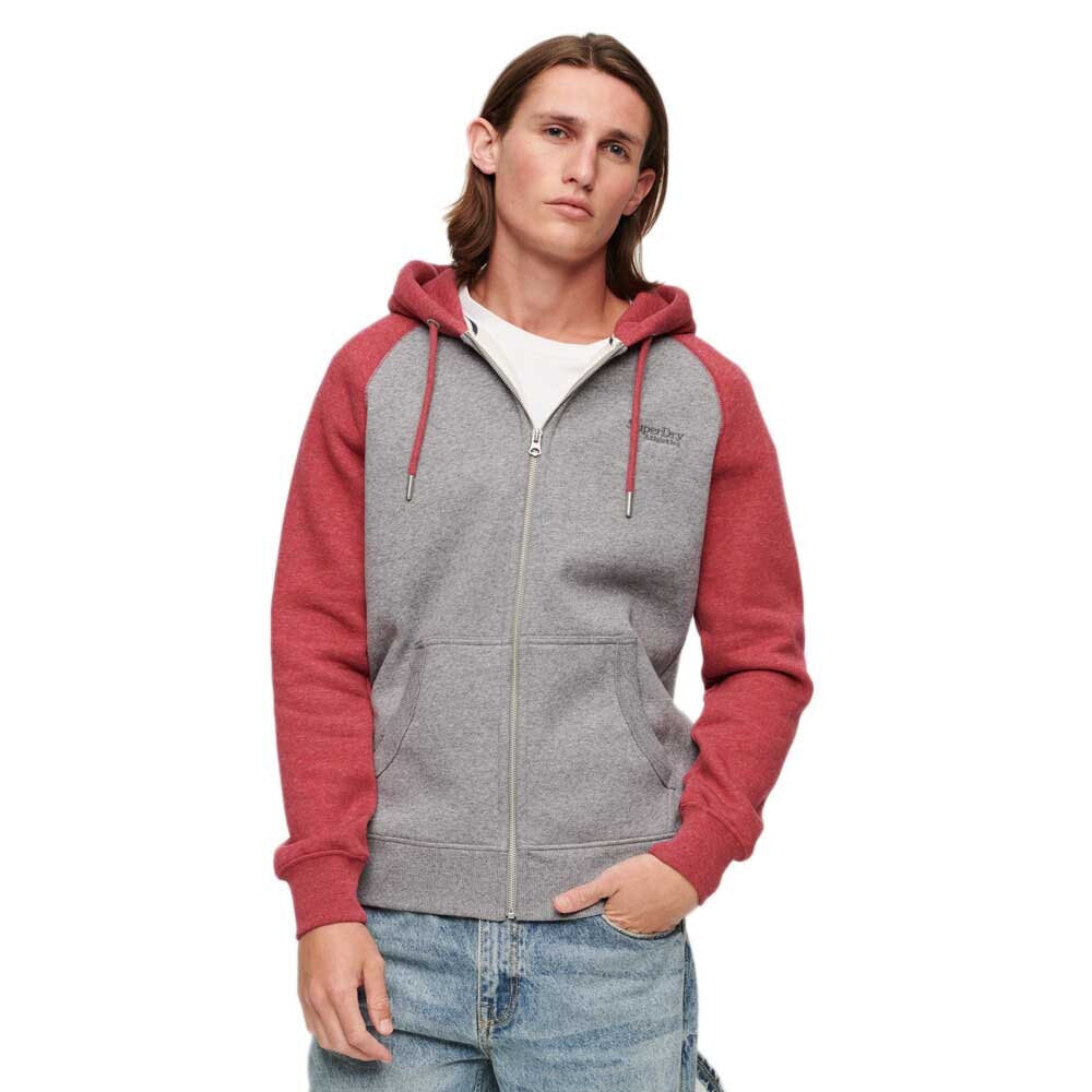 SUPERDRY Essential Baseball Full Zip Sweatshirt