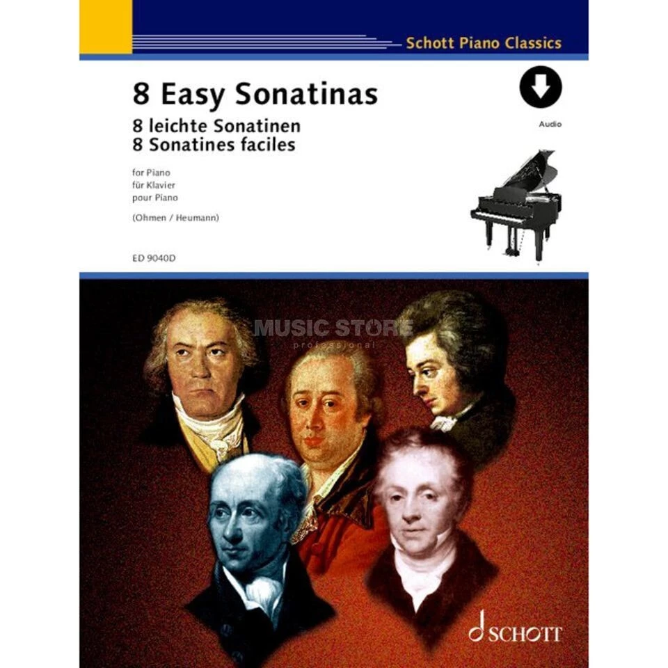Schott Music 8 Easy Sonatinas
