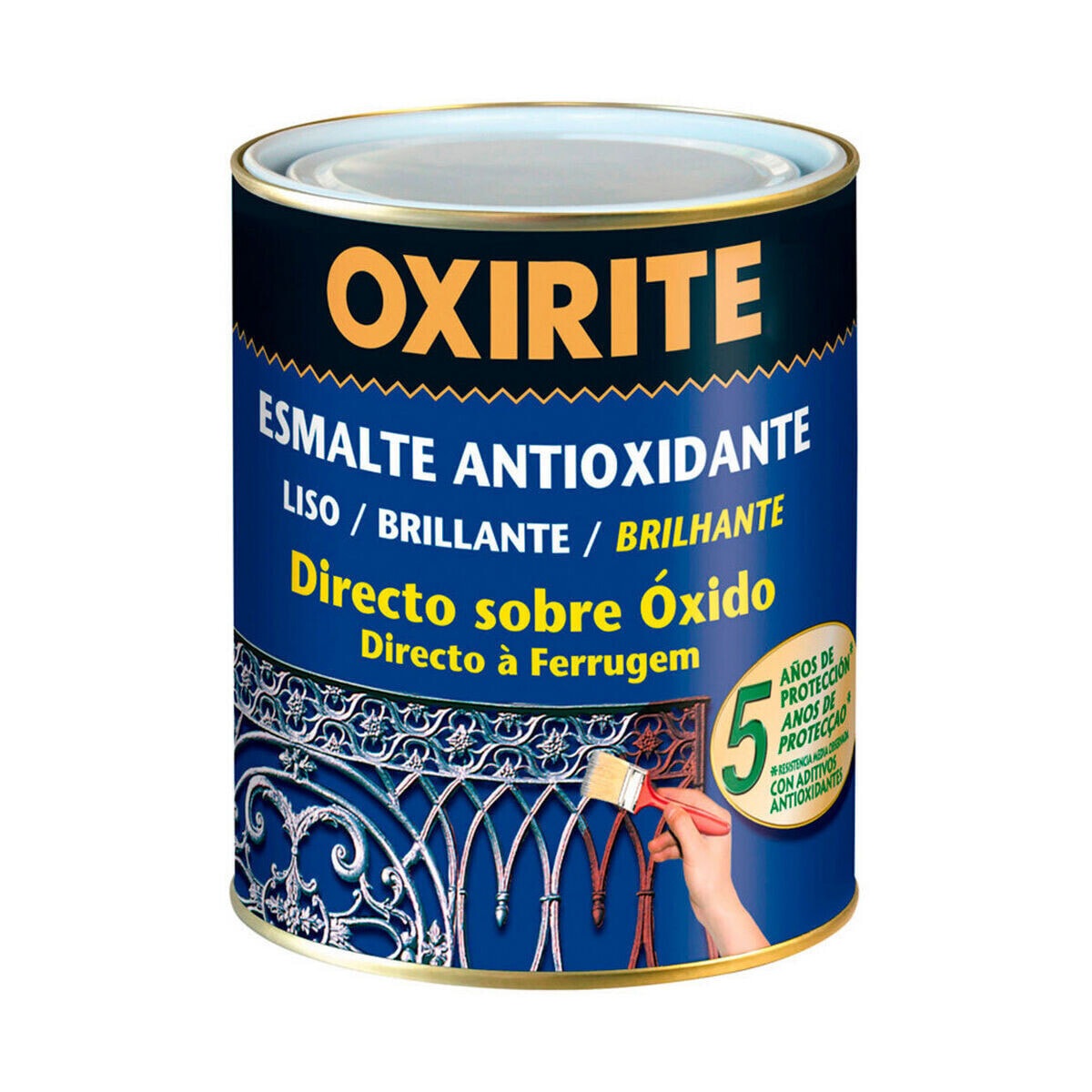 Антиоксидантная эмаль OXIRITE 5397804 250 ml Чёрный