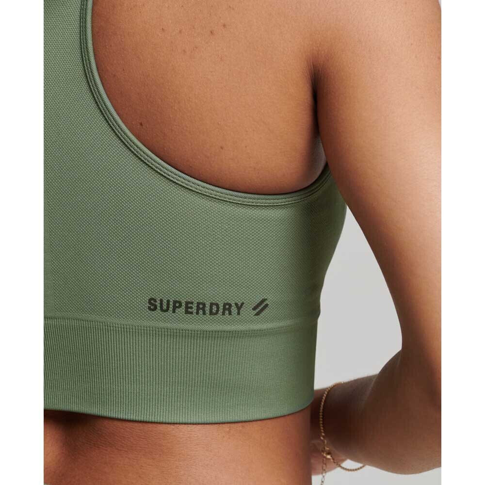 Core Mid Impact Bra - Superdry