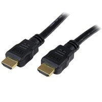 StarTech.com 5m (16.4ft) HDMI Cable - 4K High Speed HDMI Cable with Ethernet - UHD 4K 30Hz Video - HDMI 1.4 Cable - Ultra HD HDMI Monitors - Projectors - TVs & Displays - Black HDMI Cord - M/M - 5 m - HDMI Type A (Standard) - HDMI Type A (Standard) - 3D -