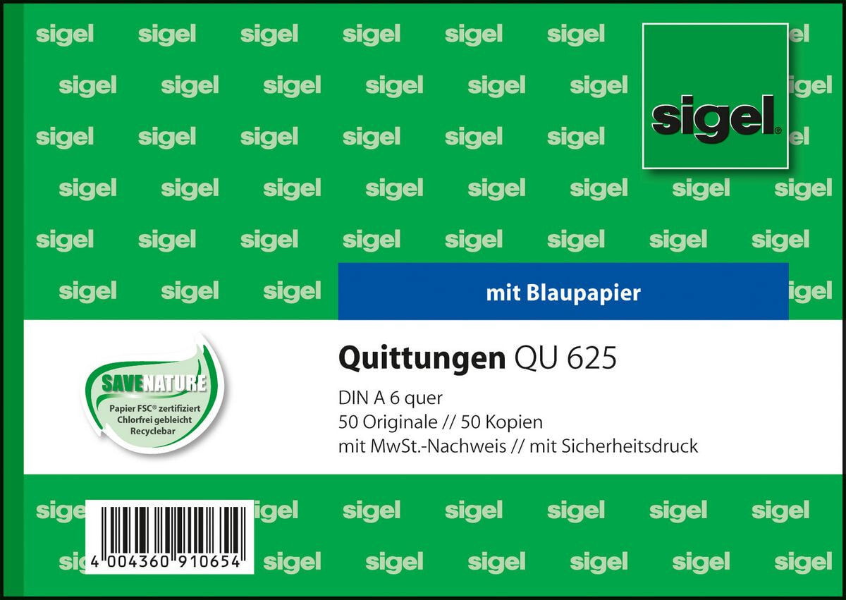 Sigel QU625 коммерческий бланк
