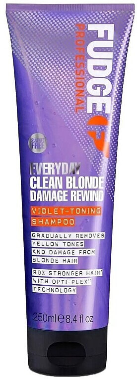 Getöntes Haarshampoo - Fudge Every Day Clean Blonde Damage Rewind Violet-Toning Shampoo