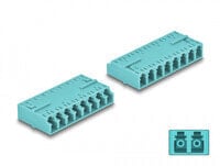 87931 - LC/LC - Aqua colour - Plastic - 25.9 mm - 50.9 mm - 11.4 mm