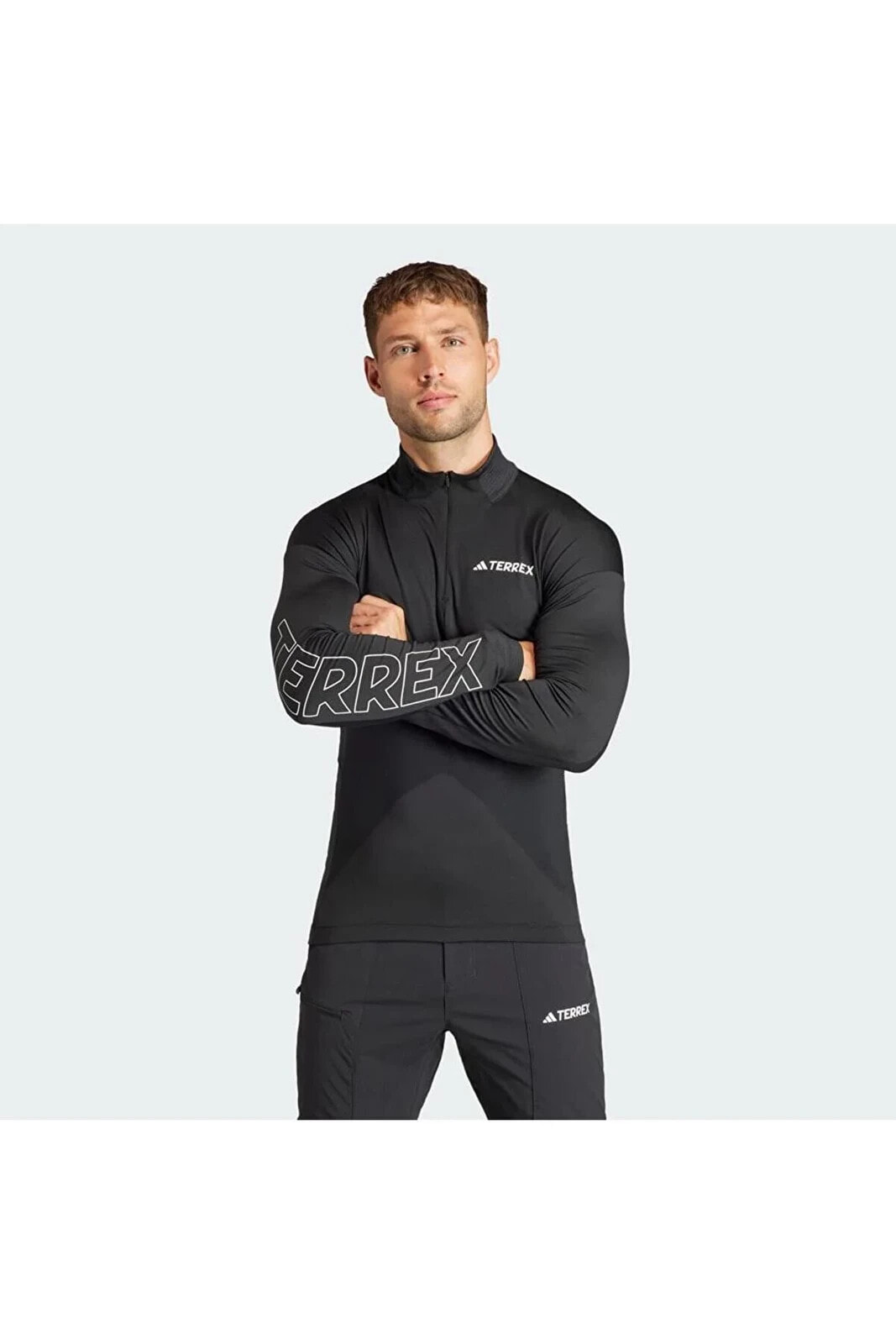 Terrex Xperior Erkek Siyah Antrenman Sweatshirt (HZ6252)