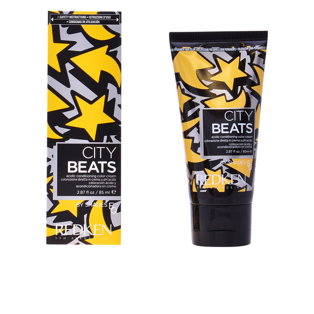 Redken City Beats Acidic Conditioning Color Cream No.Yellow Cab  Кислотная крем-краска для волос 85 мл