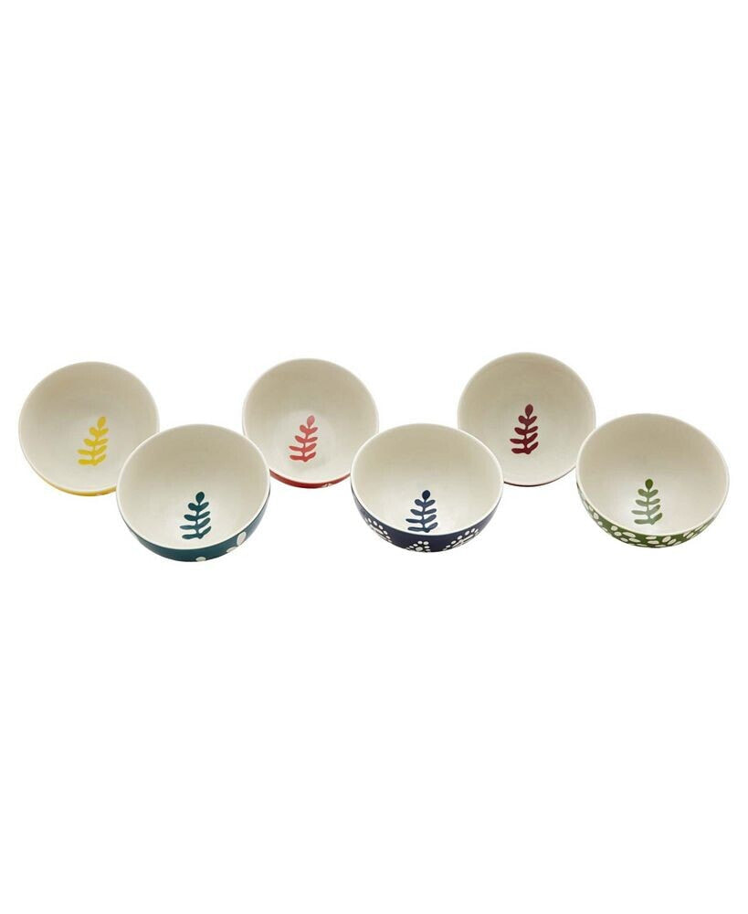 Baum nature Remix Serving Bowls 6 Piece Set, Service for 6