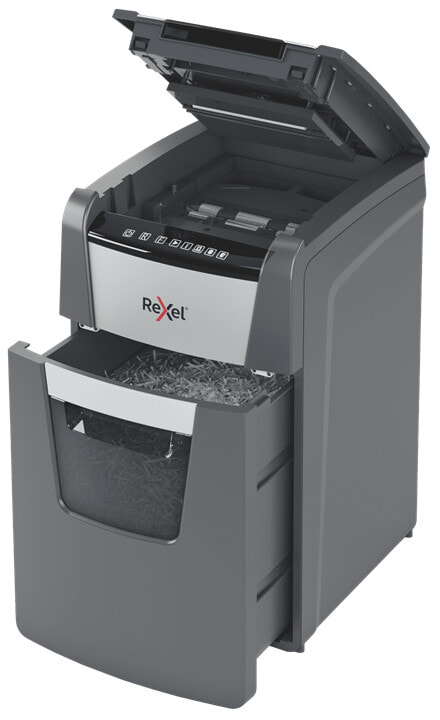 Rexel Optimum AutoFeed+ 150X A измельчитель бумаги Перекрестная резка 55 dB 22 cm Черный, Серый 2020150XEU