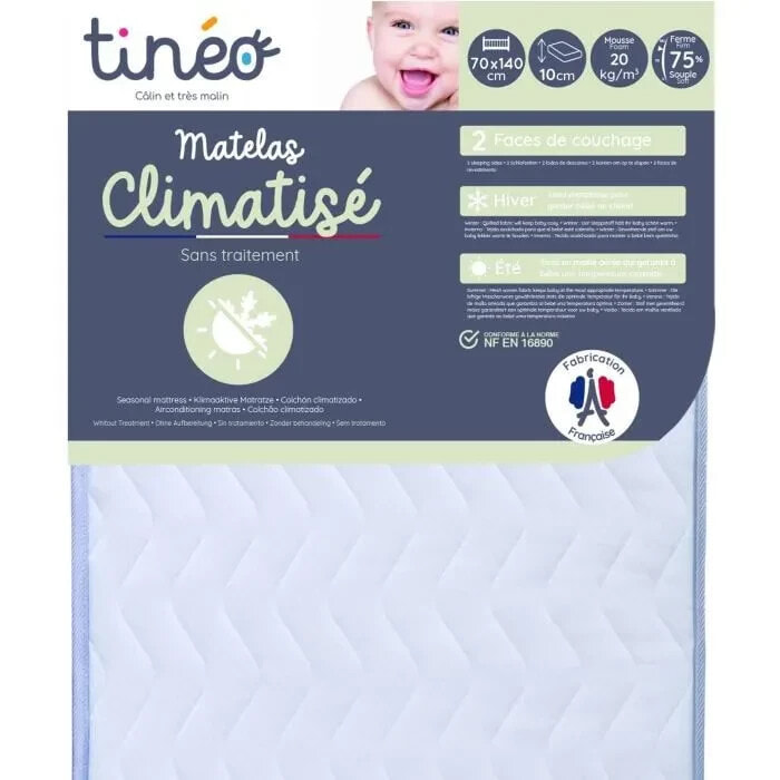 TINEO Klimatisierte Matratze 70x140x10