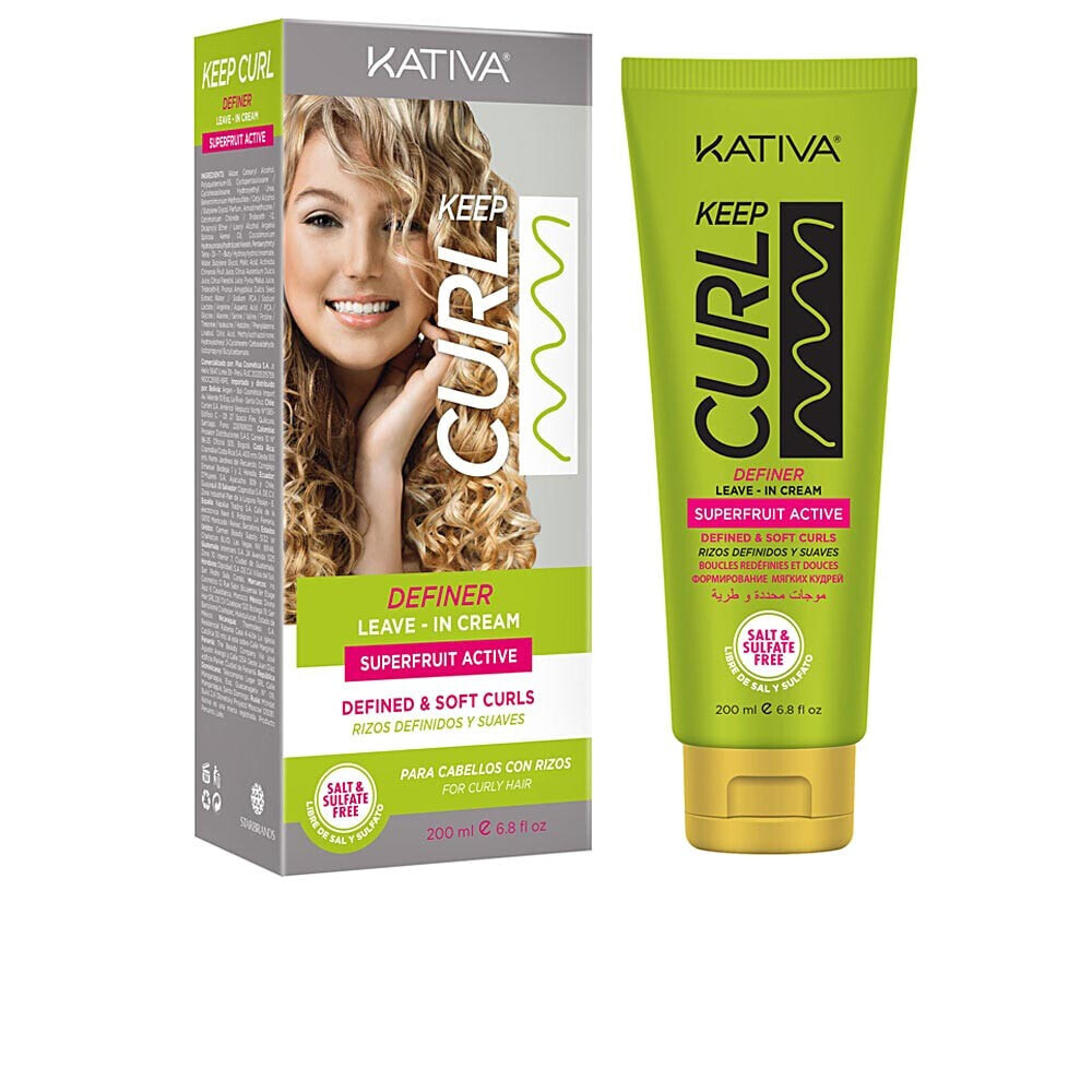 Kativa Keep Curl Definer Cream Крем для завитков 200 мл