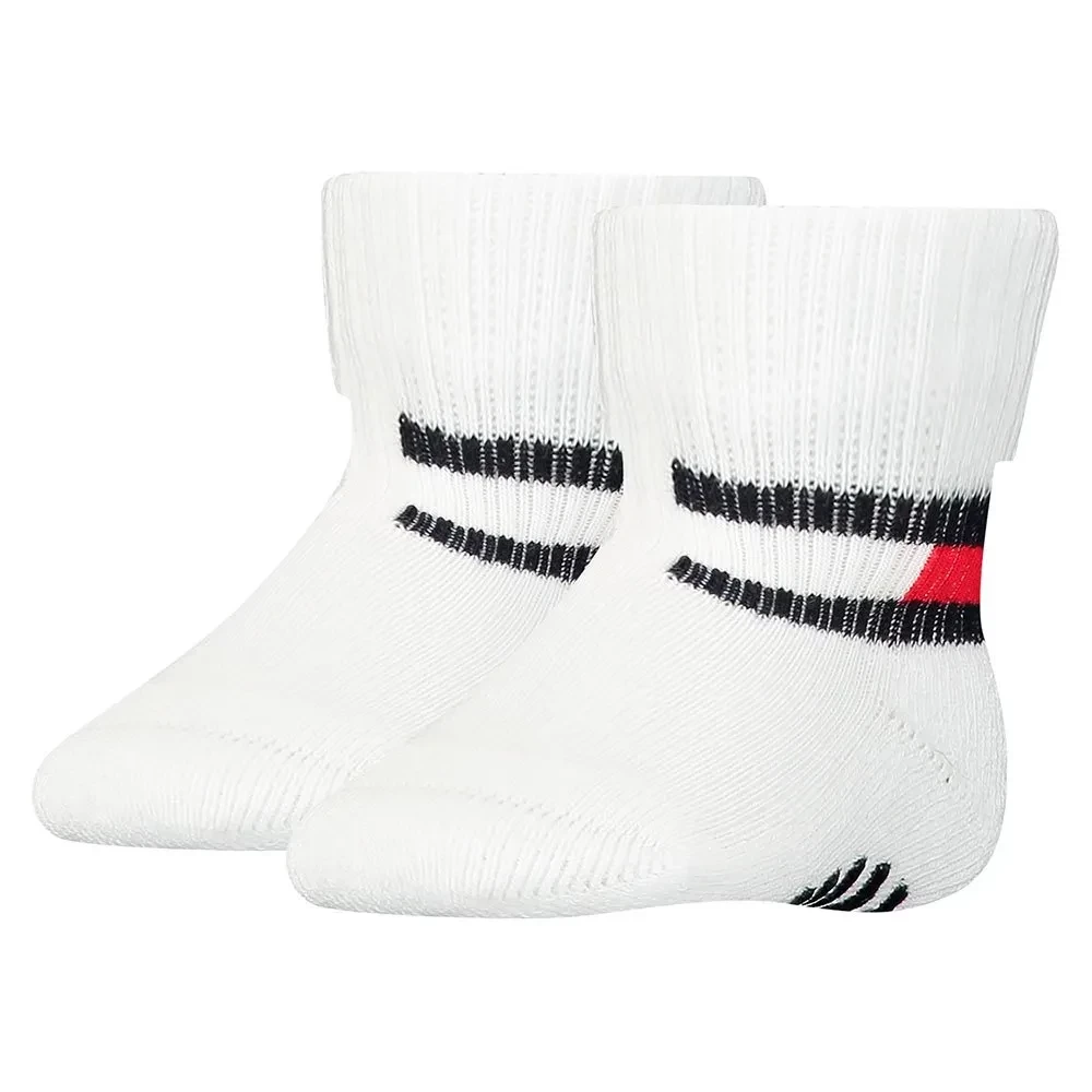 TOMMY HILFIGER Flag socks 2 pairs