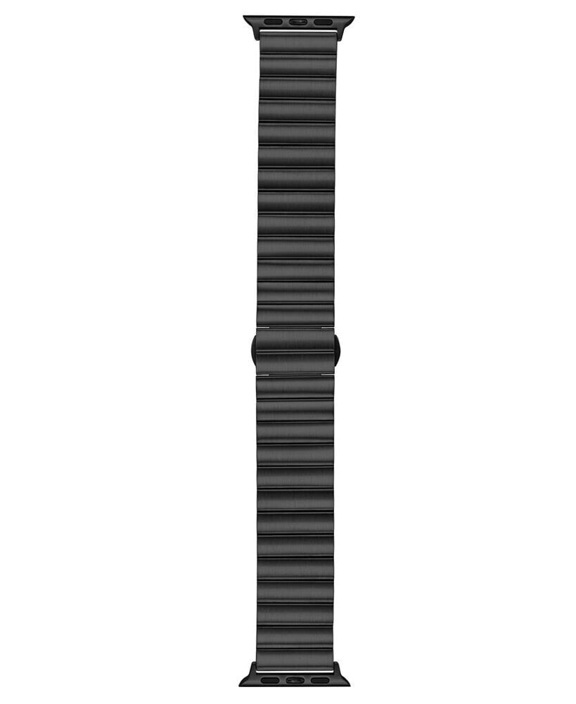 WITHit gray Stainless Steel Bar Link Band for Apple Watch, 42, 44, 45, Ultra 49mm