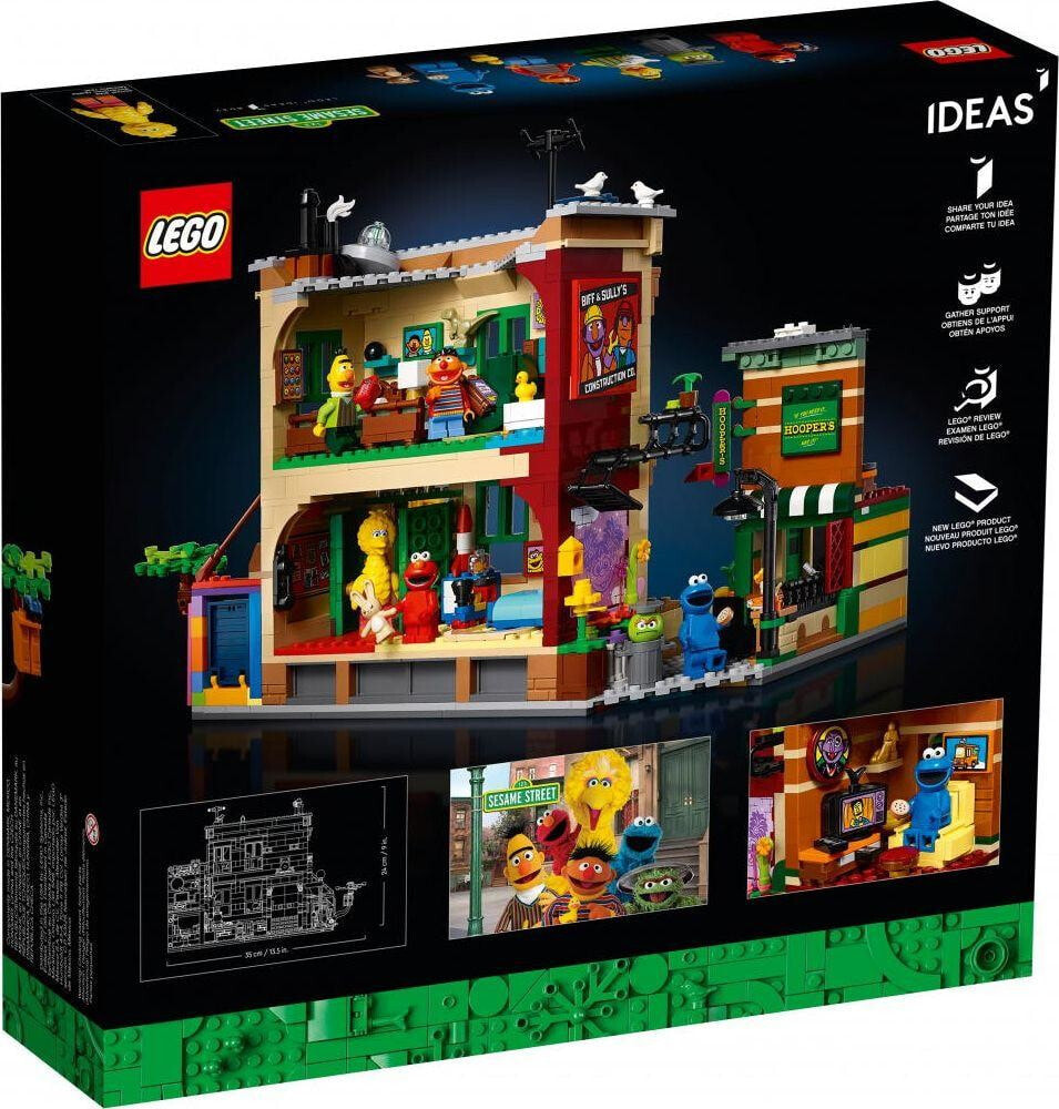 Конструктор LEGO Ideas 21324 Улица Сезам, 123 — купить недорого с  доставкой, 15969371