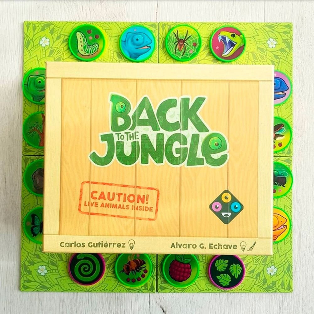 GDM Back To The Jungle Spanish Board Game