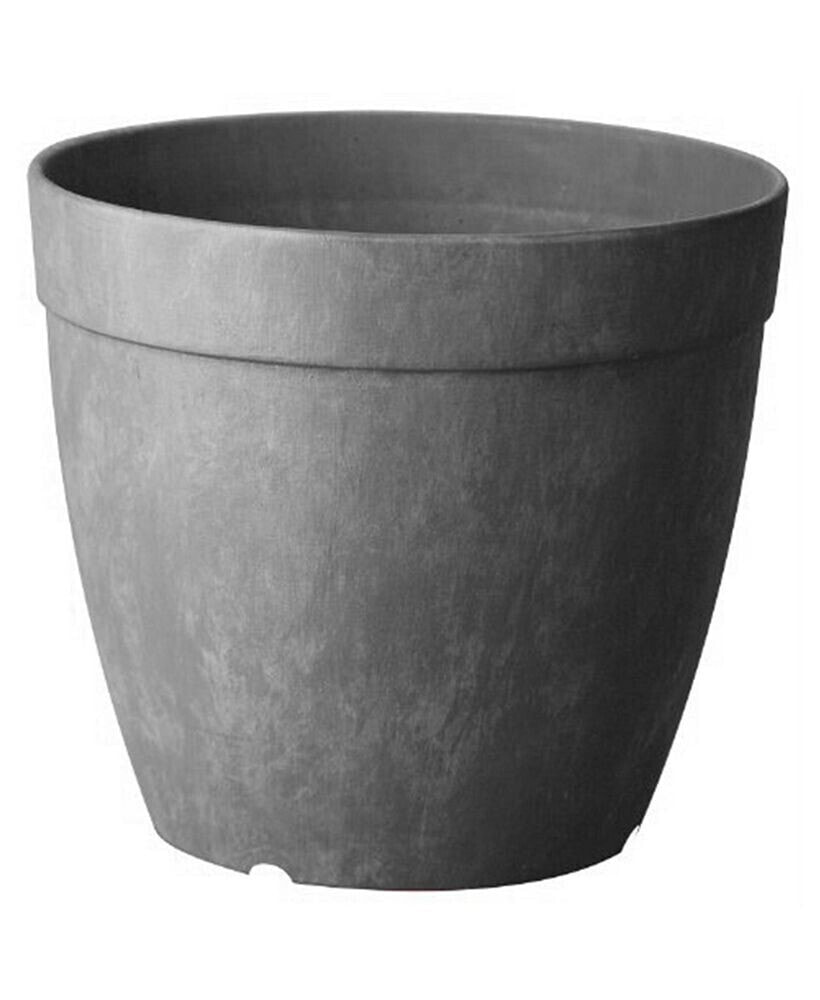 Artstone Dolce Round Planter Grey 10.5 Inch