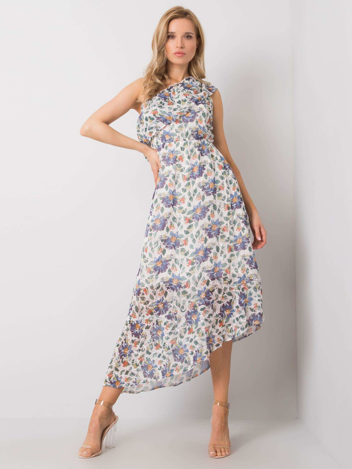 Женское шифоновое платье в цветочек Factory Price