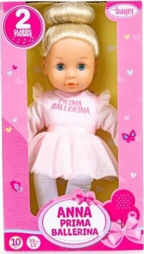 Bayer Bayer Lalka Anna Prima Ballerina 33cm 93311AA