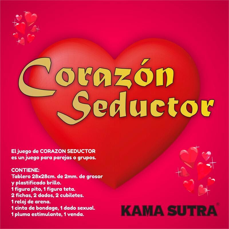 Аксессуар для взрослых DIVERTY SEX Board Game Corazon Seductor