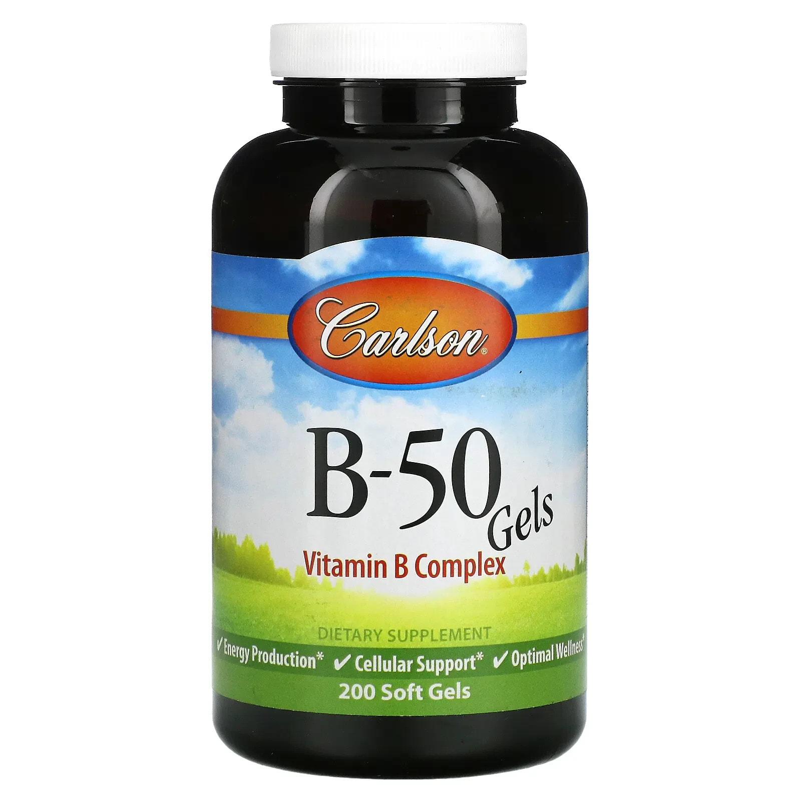 B-50 Gel, Vitamin B Complex, 200 Soft Gels