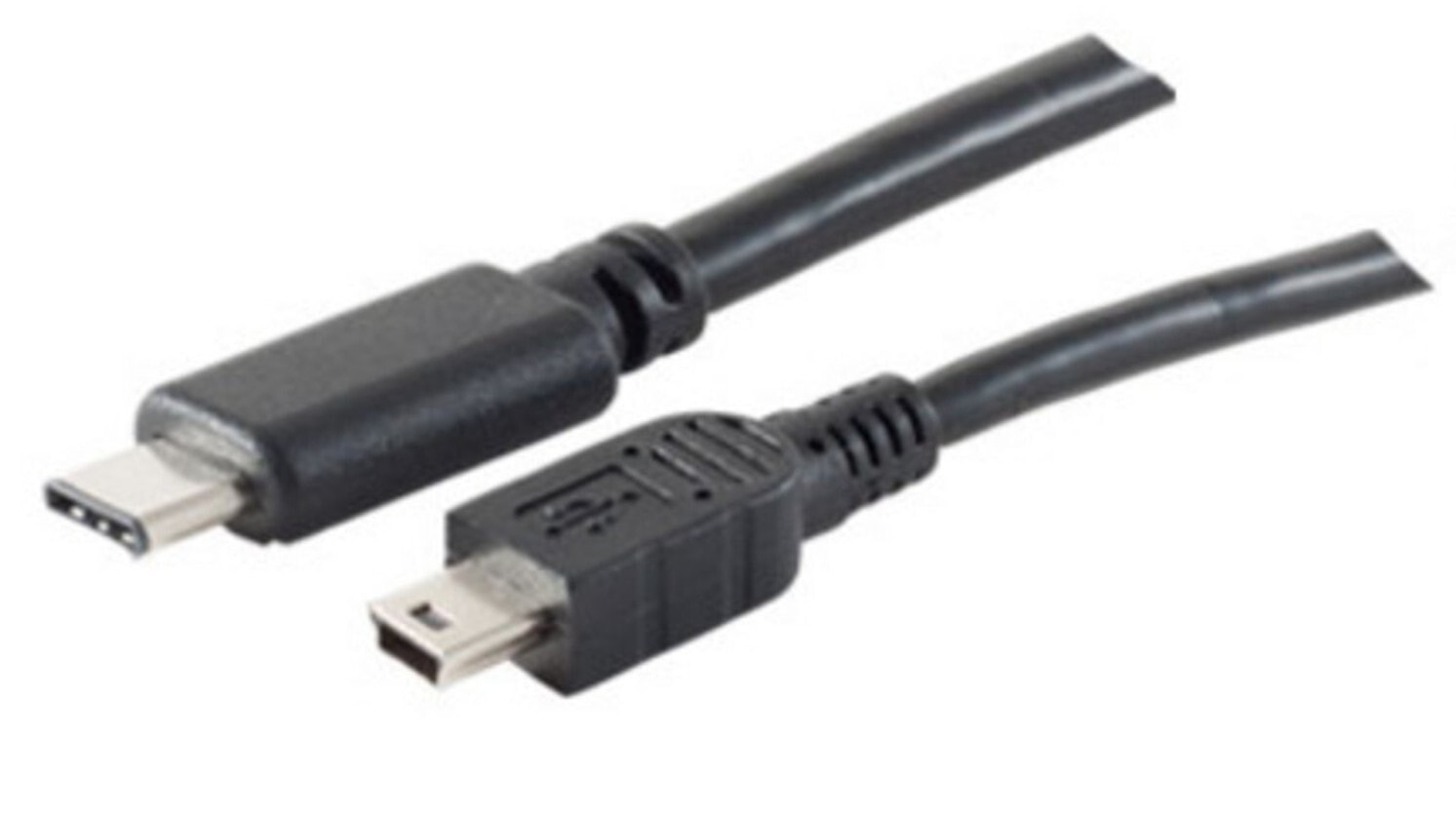 shiverpeaks BS77144-1.8 USB кабель 1,8 m 2.0/3.2 Gen 1 (3.1 Gen 1) USB C Mini-USB B Черный