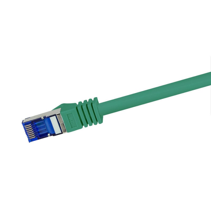 Patchkabel Ultraflex Cat.6a S/Ftp grün 15 m - Cable - Network