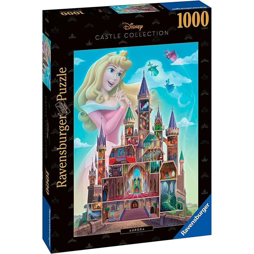 RAVENSBURGER Puzzle Disney Castles Aurora 1000 Pieces