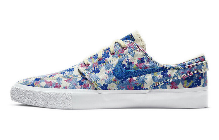 Nike SB Stefan Janoski CNVS RM PRM 低帮 板鞋 男女同款 米蓝 / Кроссовки Nike SB Stefan Janoski CNVS RM PRM AQ7878-202