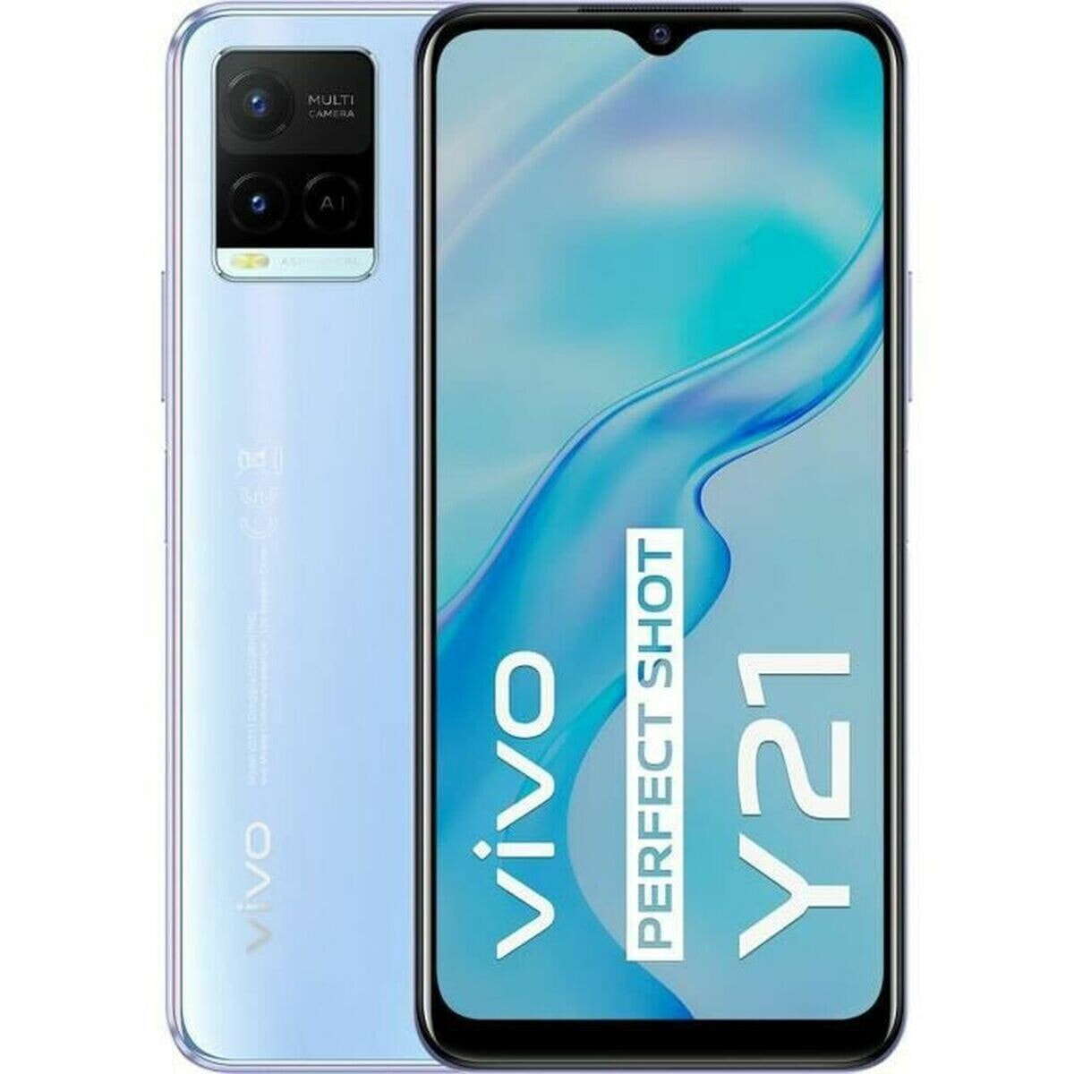 Смартфоны Vivo Y21 64 Гб Octa Core 4 GB RAM Vivo купить от 22006 рублей в  интернет-магазине ShopoTam, электроника Vivo