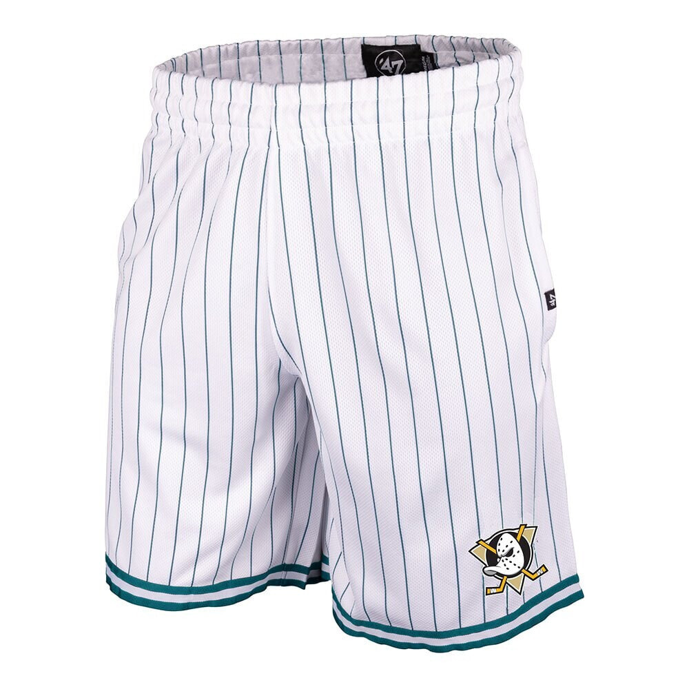 47 NHL Anaheim Ducks Pinstriped Grafton Sweat Shorts