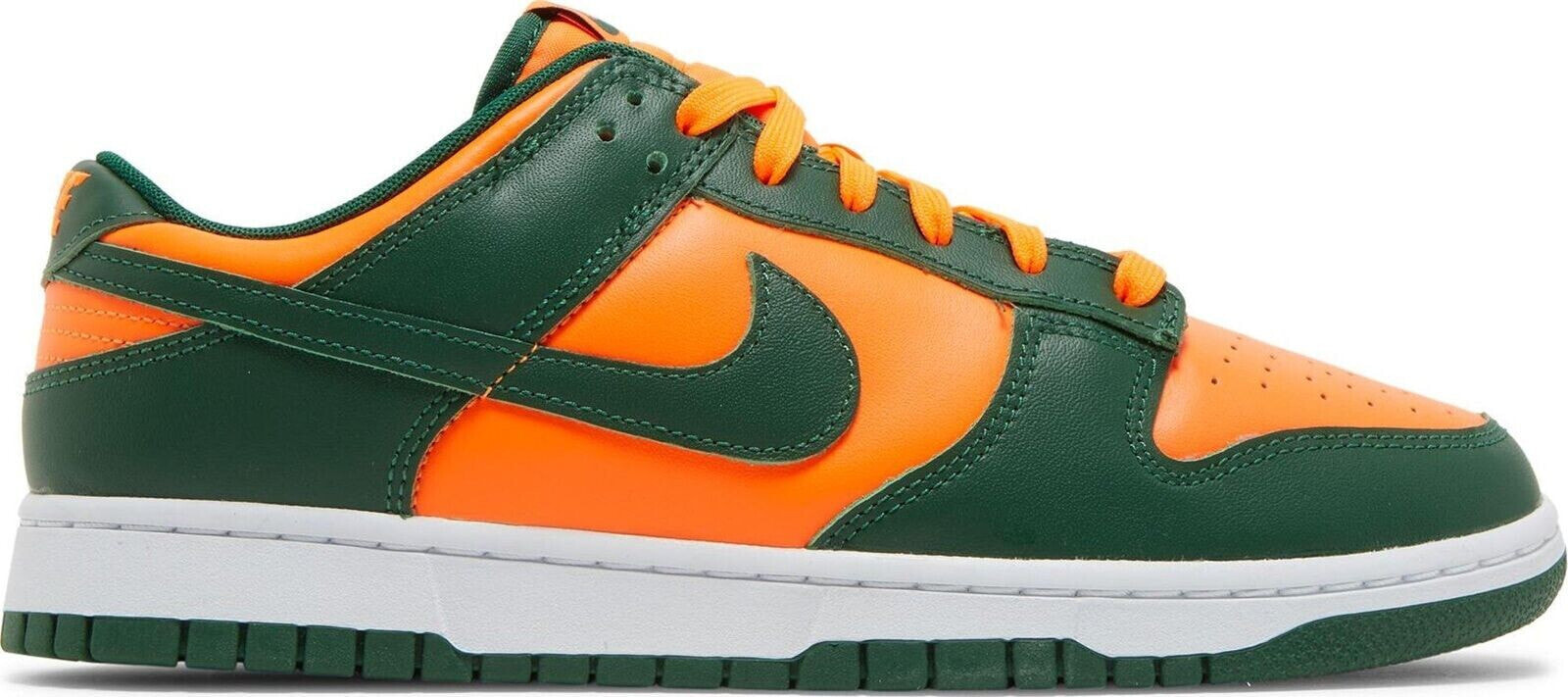 [DD1391-300] Mens Nike Dunk Low Retro 'Miami Hurricanes'