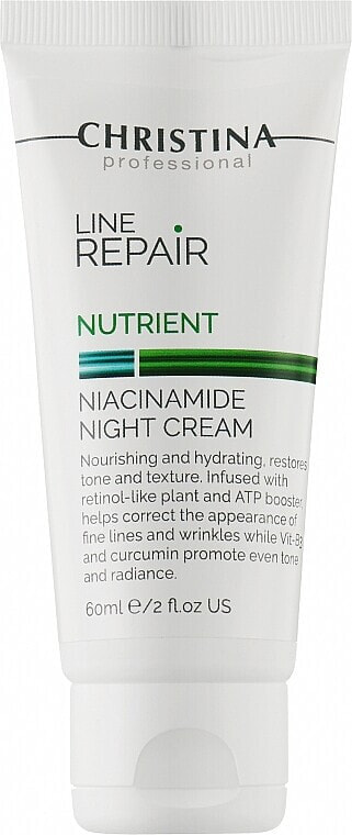 Nachtcreme für das Gesicht mit Niacinamid - Christina Line Repair Nutrient Niacinamide Night Cream