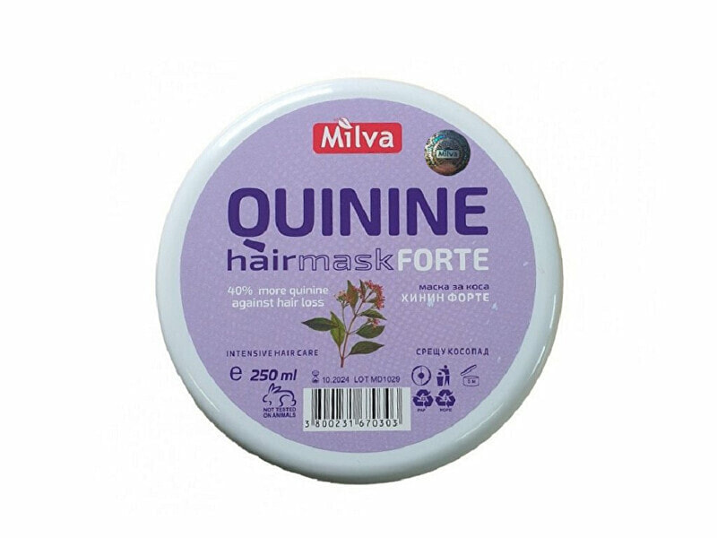 Milva Chinn Forte Hair Mask Укрепляющая маска с экстрактом хинина, против выпадения волос  250 мл