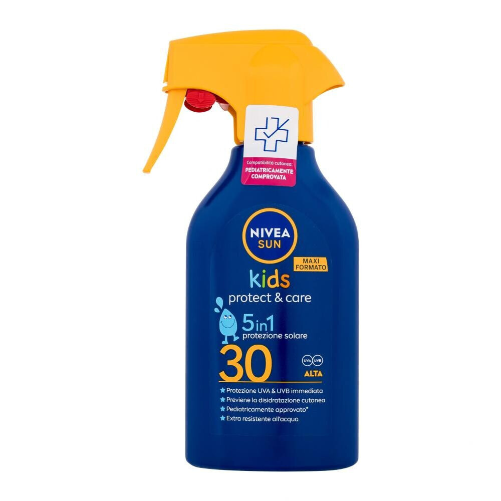 Nivea Sun Kids Protect & Care Sun Spray 5 in 1 SPF30 270 ml sonnenschutz wasserfest für Kinder